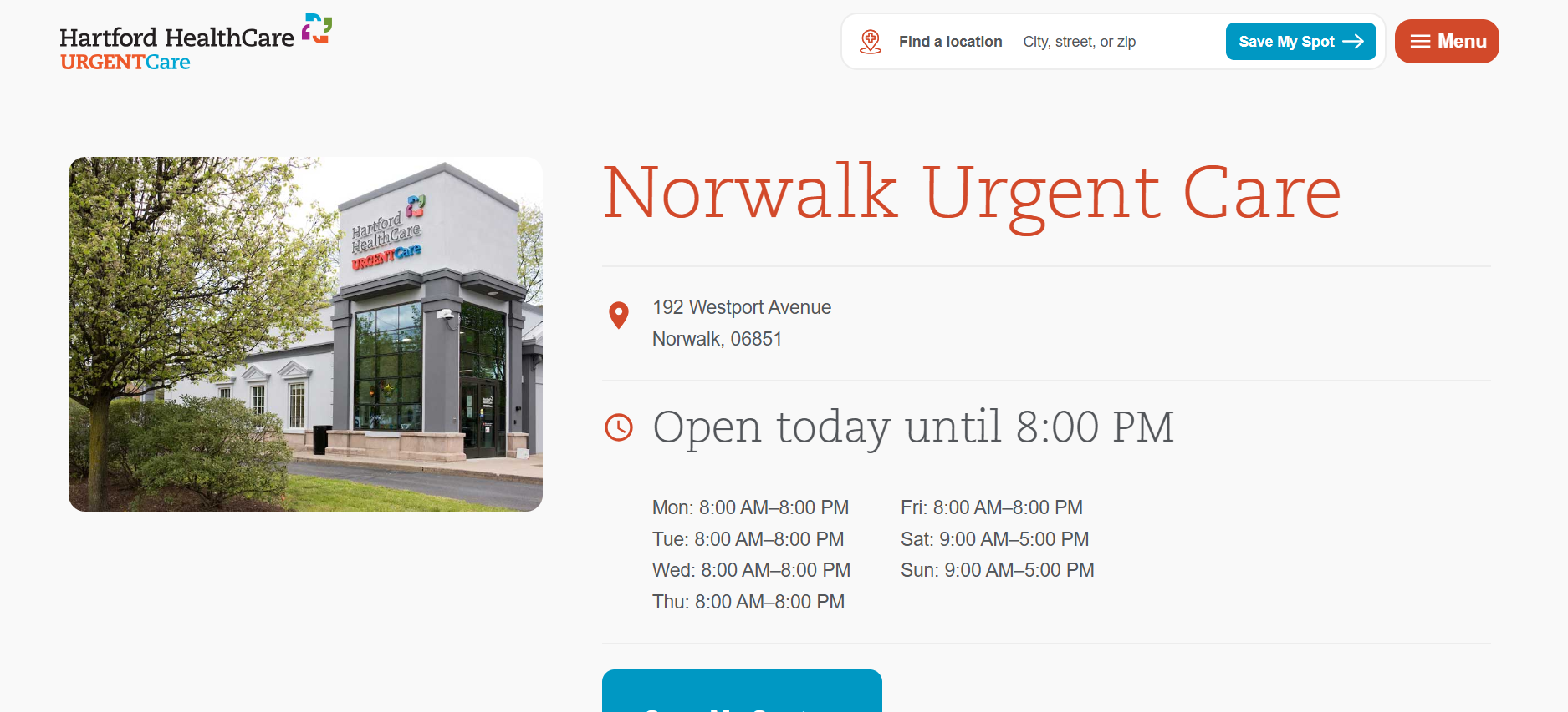 Hartford HealthCare Urgent Care