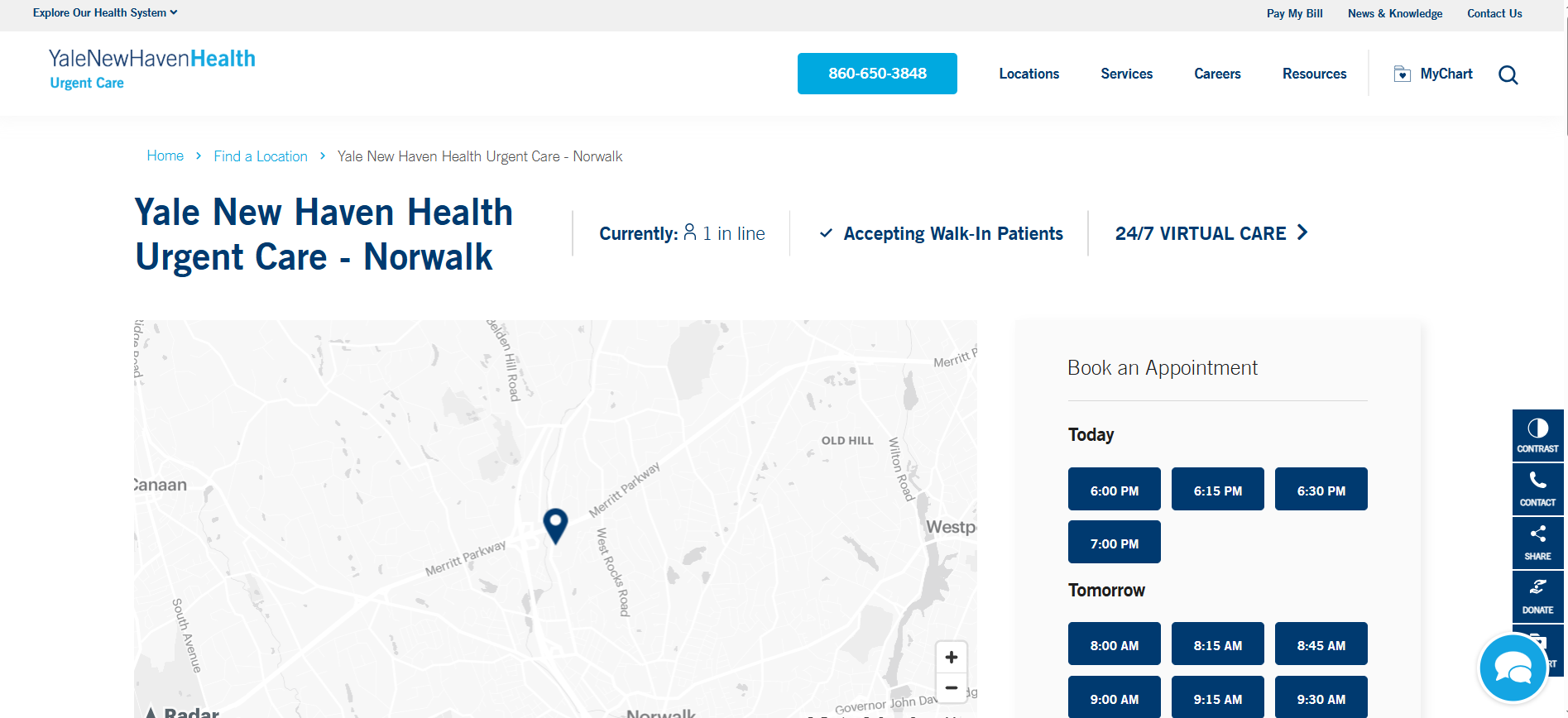 Yale New Haven Health Urgent Care