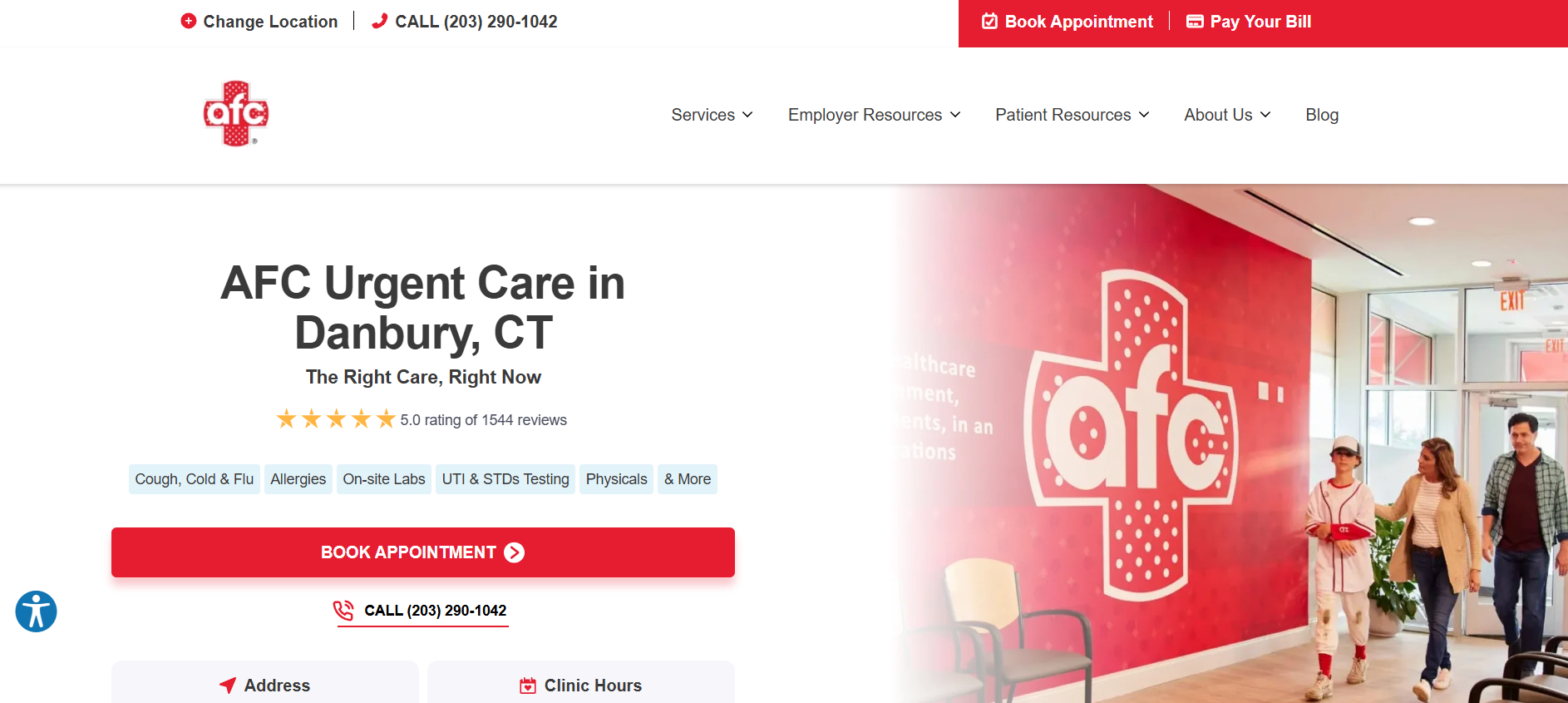 2. AFC Urgent Care Danbury