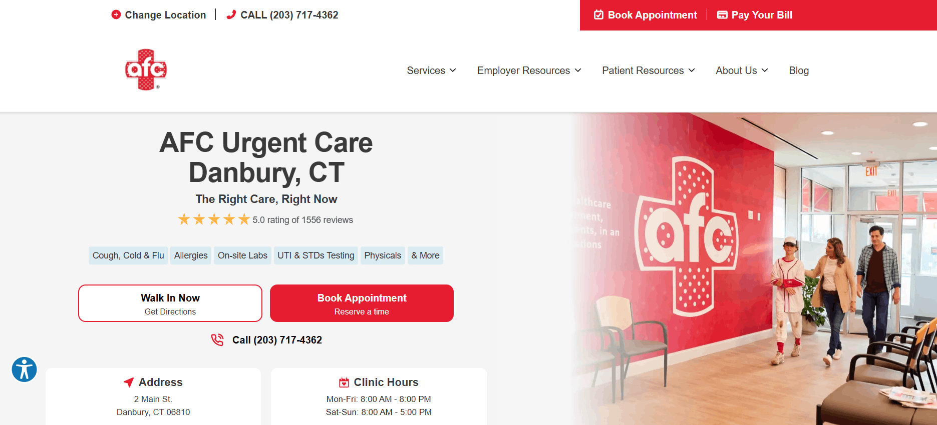 AFC Urgent Care Danbury