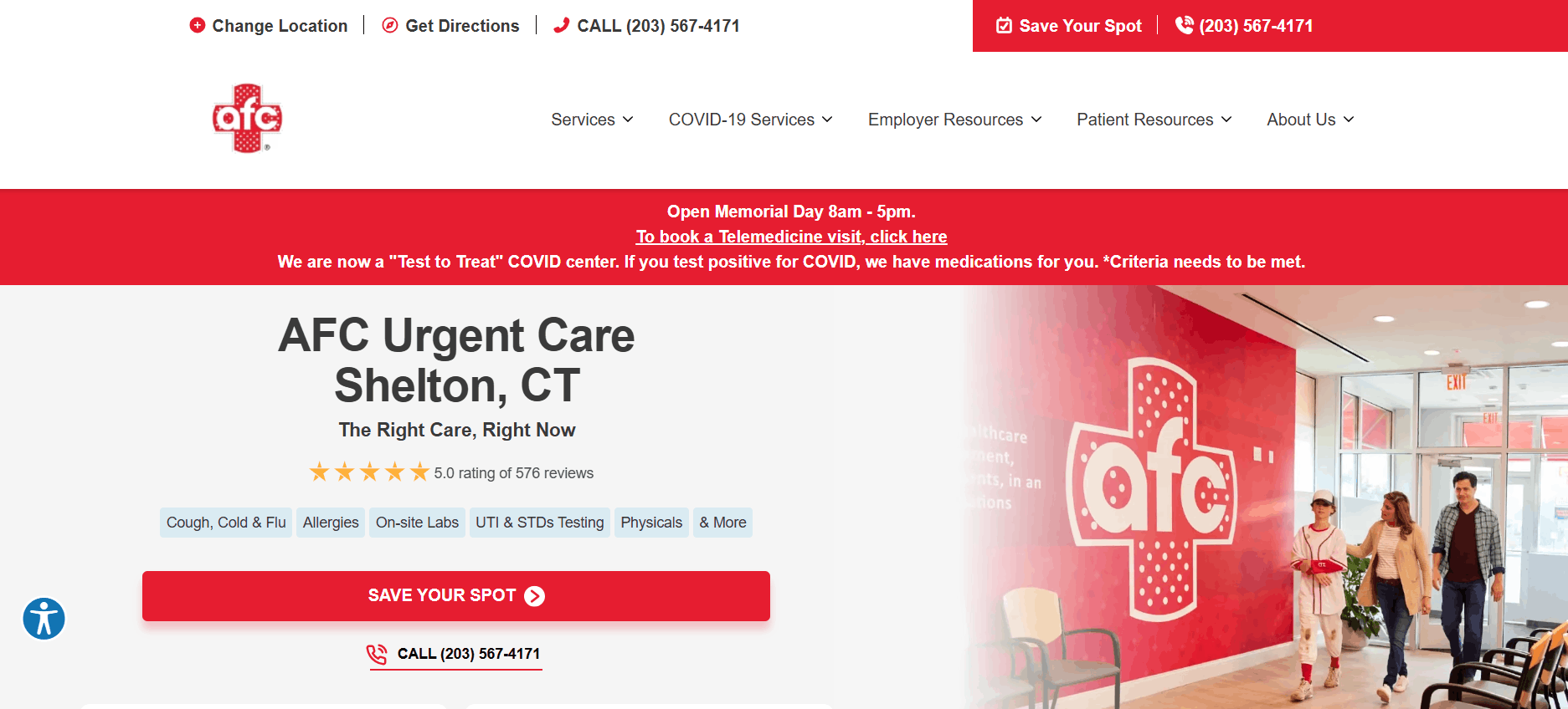 AFC Urgent Care Shelton