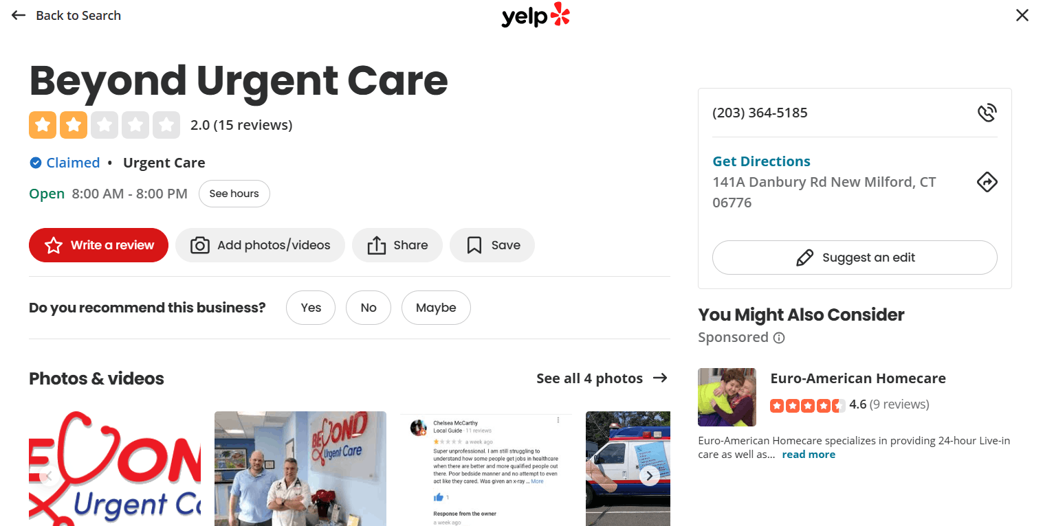 Beyond Urgent Care