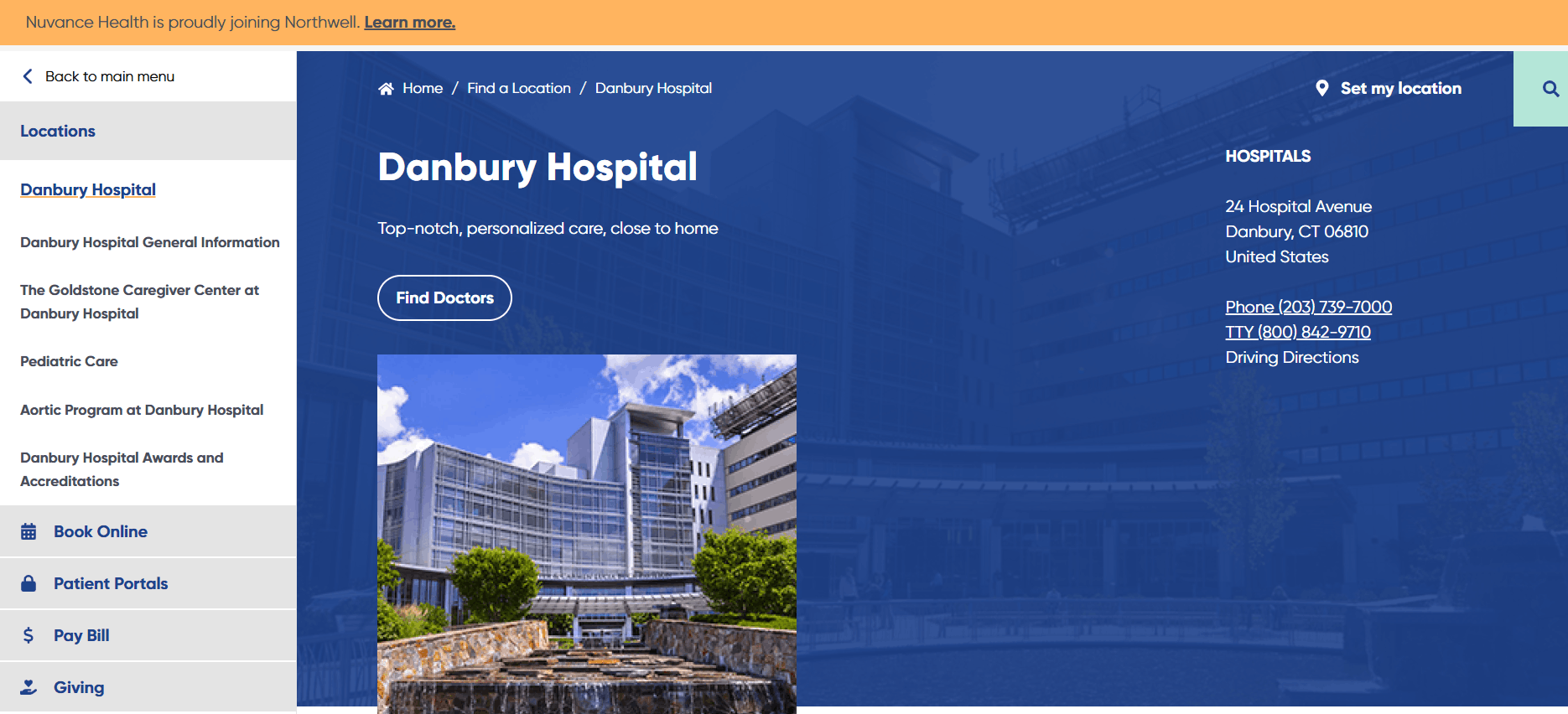 Danbury Hospital Emergency Room