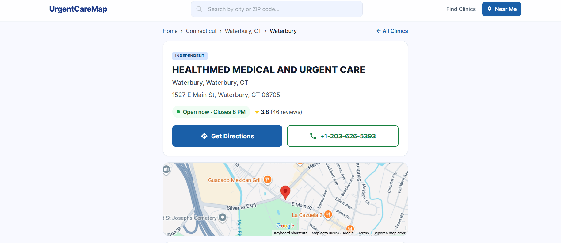 HealthMed Medical and Urgent Care logo