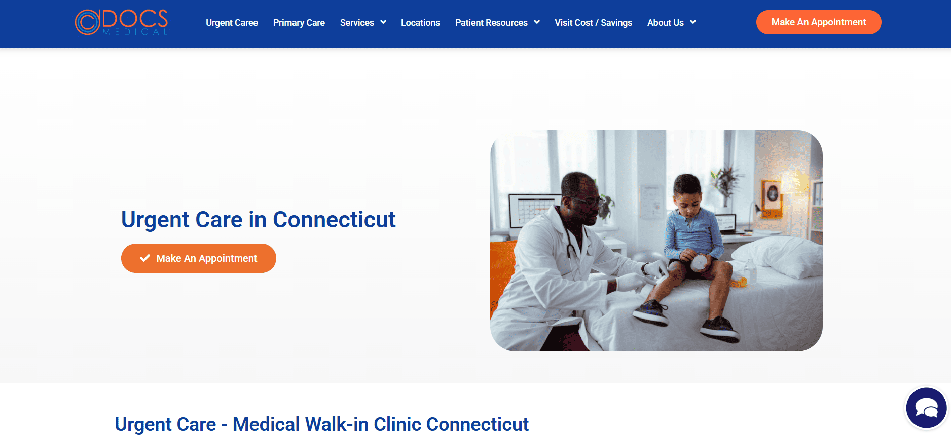 DOCS Medical Group website
