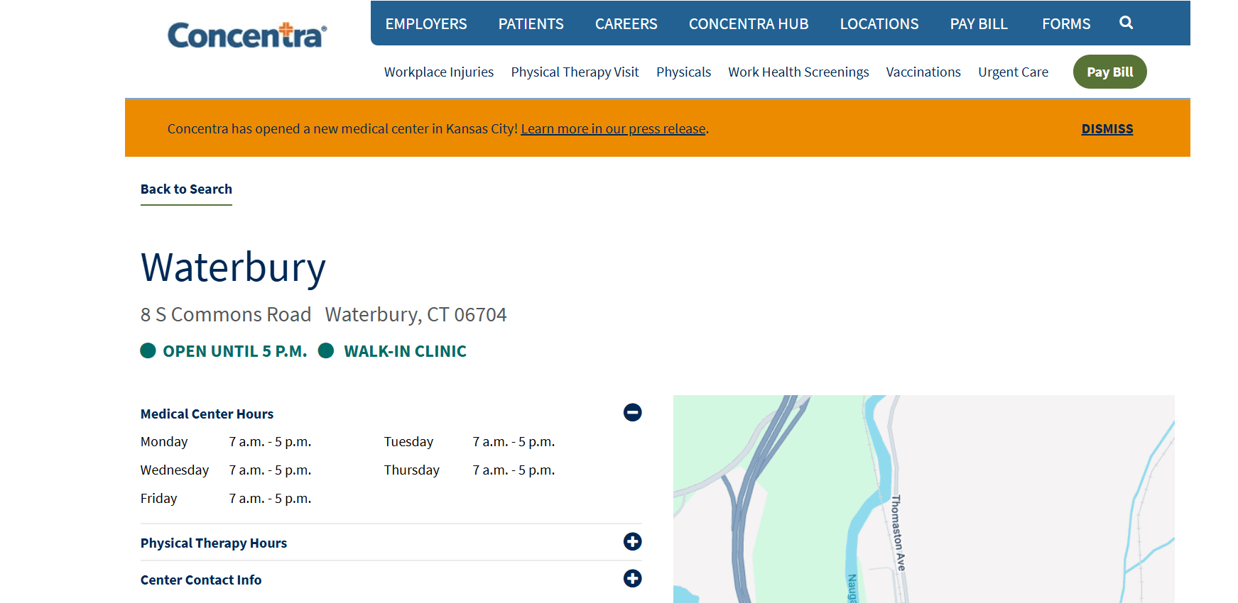 Concentra Urgent Care logo