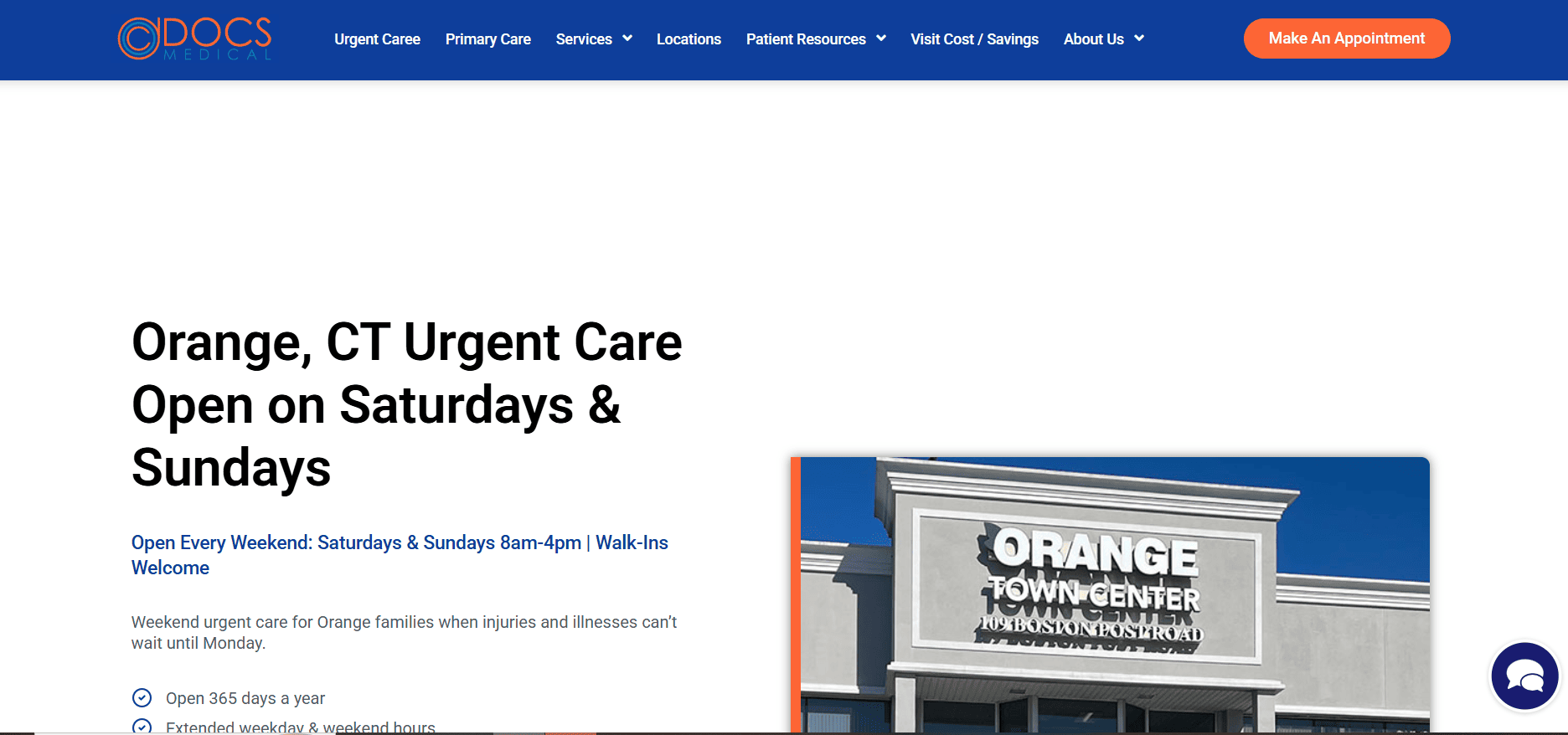 DOCS Medical Group website