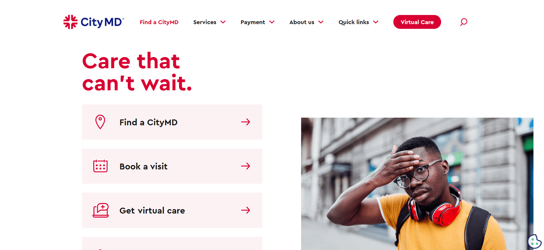 CityMD website